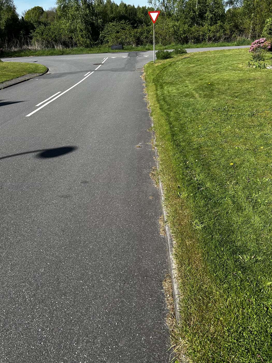 Skarp kant før